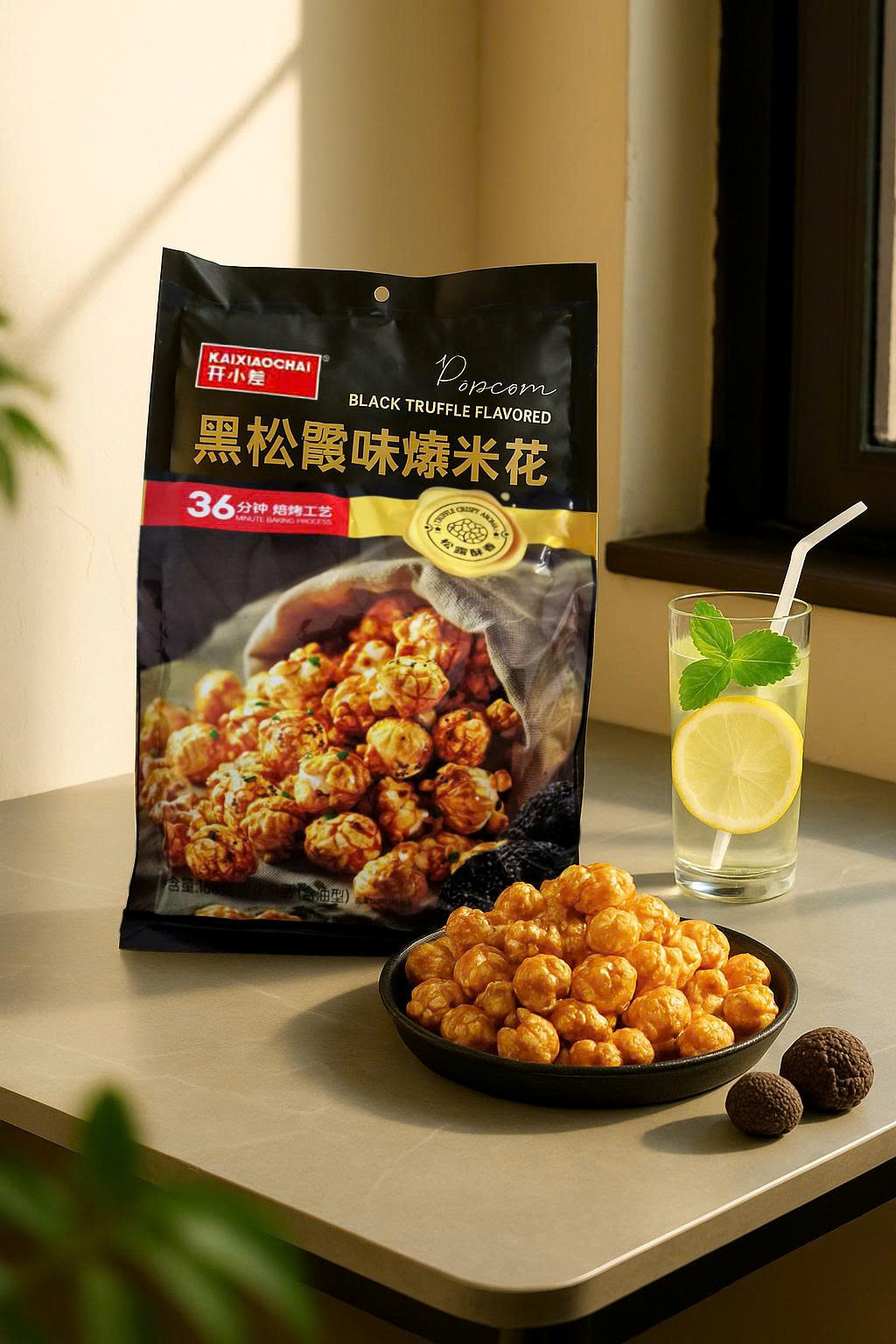 Bỏng ngô vị nấm đen Truffle Hàn Quốc